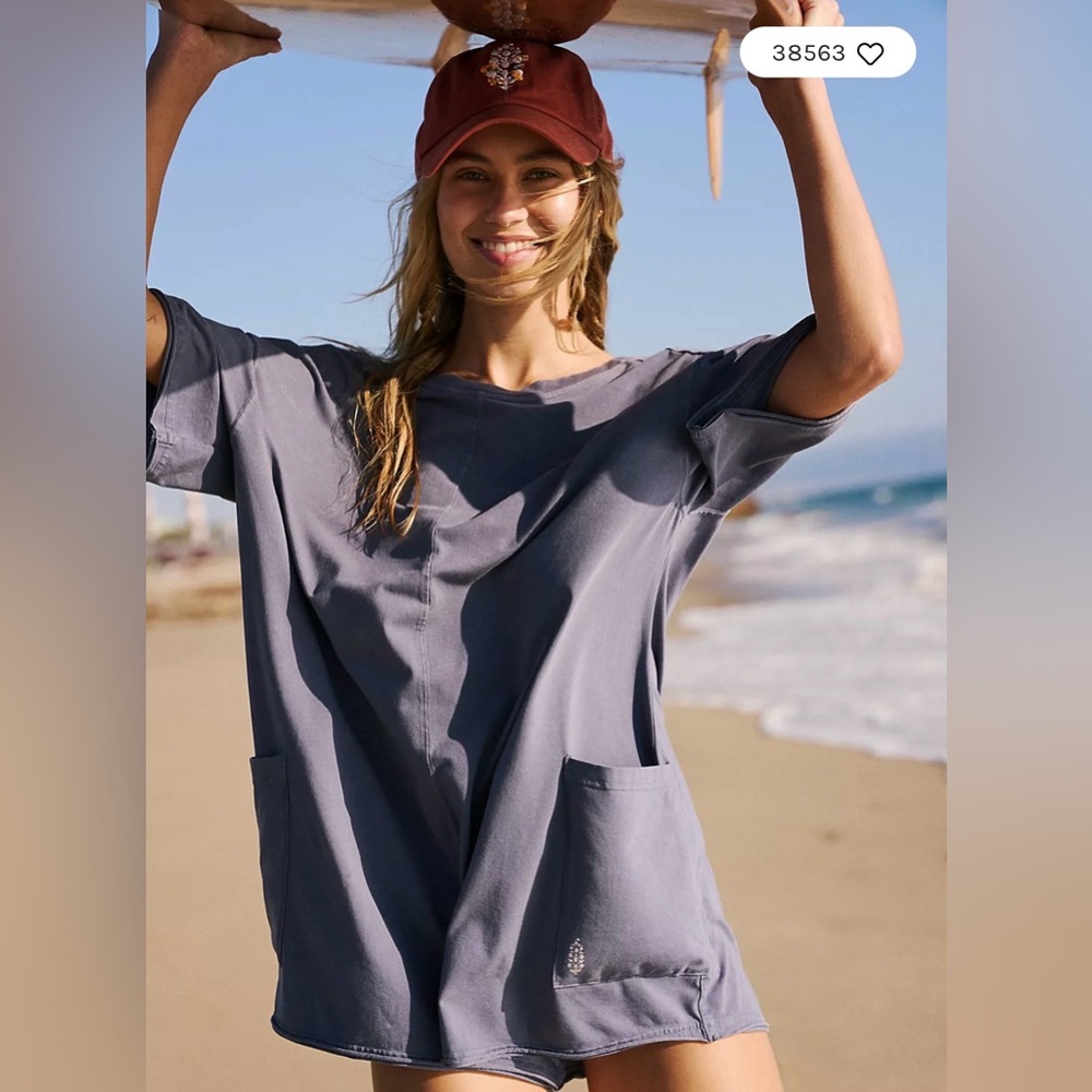FP Movement Hot Shot Tee Romper - M